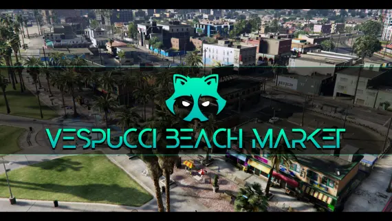 Gabz Vespucci Beach Market MLO for FiveM