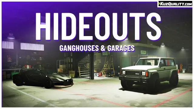 KuzQuality Hideouts 2.0 for FiveM