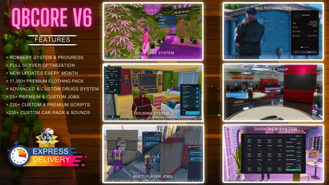 QBCore Framework V6: FiveM Server Build