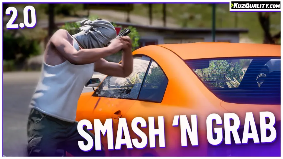 Smash N Grab 2.0: FiveM Vehicle Looting